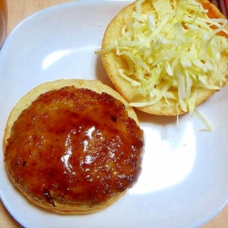 キャベツたっぷり照り焼きバーガー